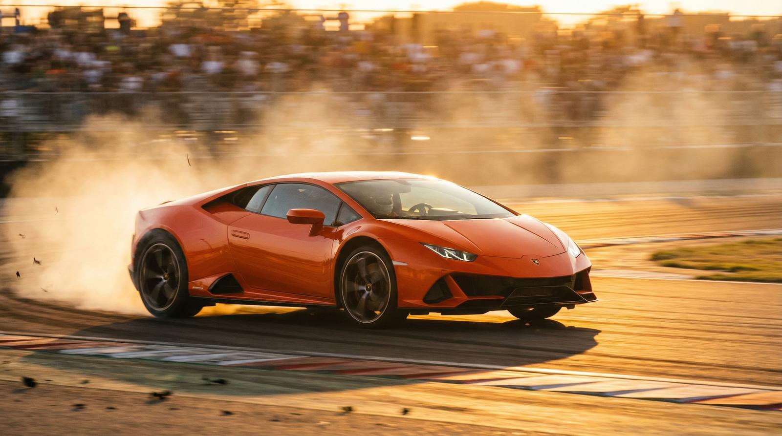 91跑车视频-兰博基尼赛道漂移