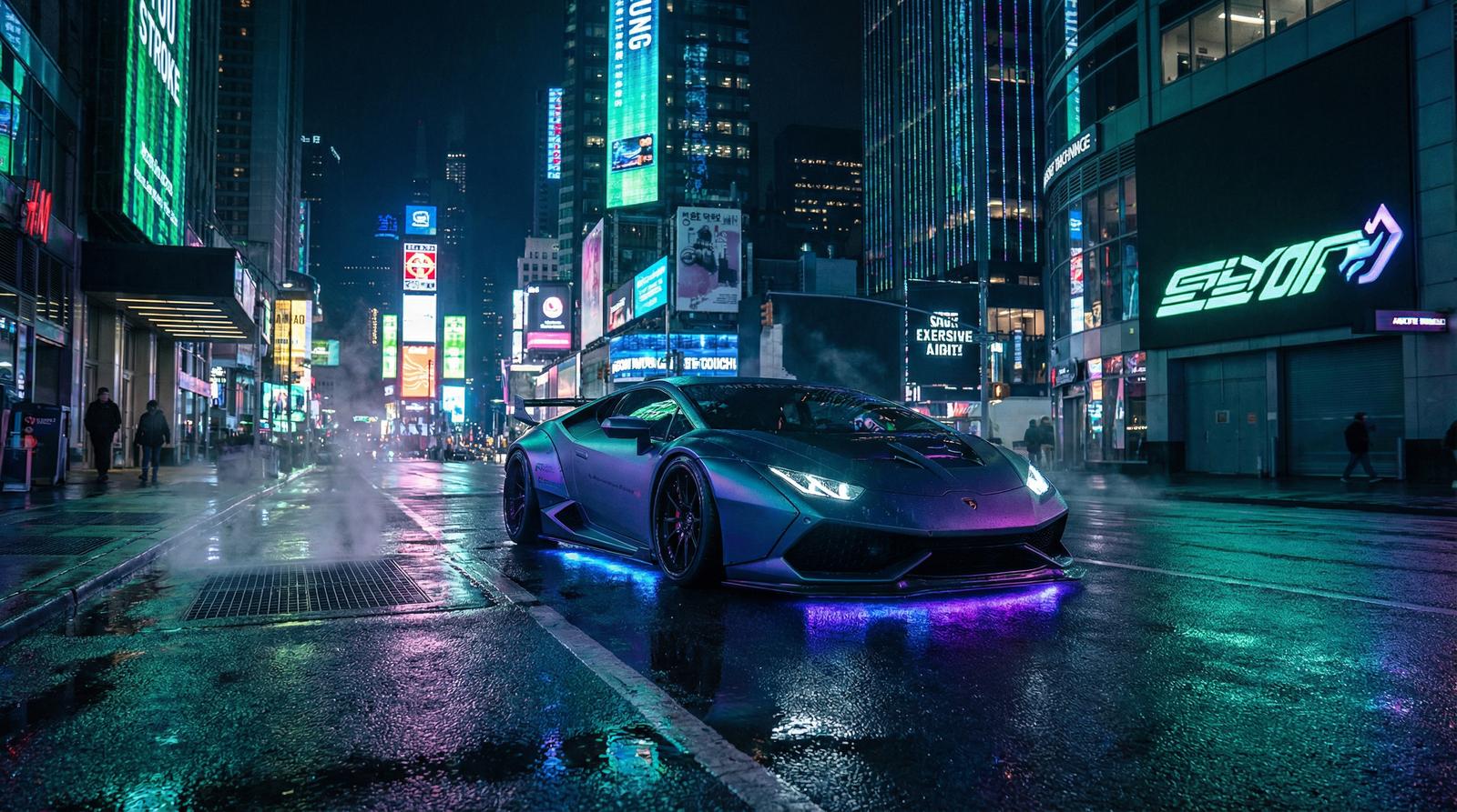 91改装视频-氛围灯夜景改装